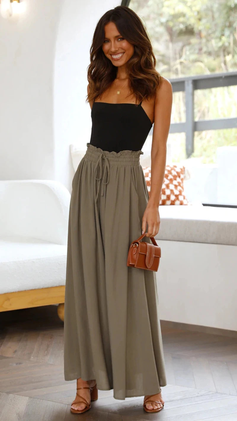 Summer Women's Wide Leg Pants