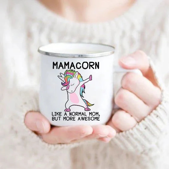 Best Mom Ever Enamel Mug