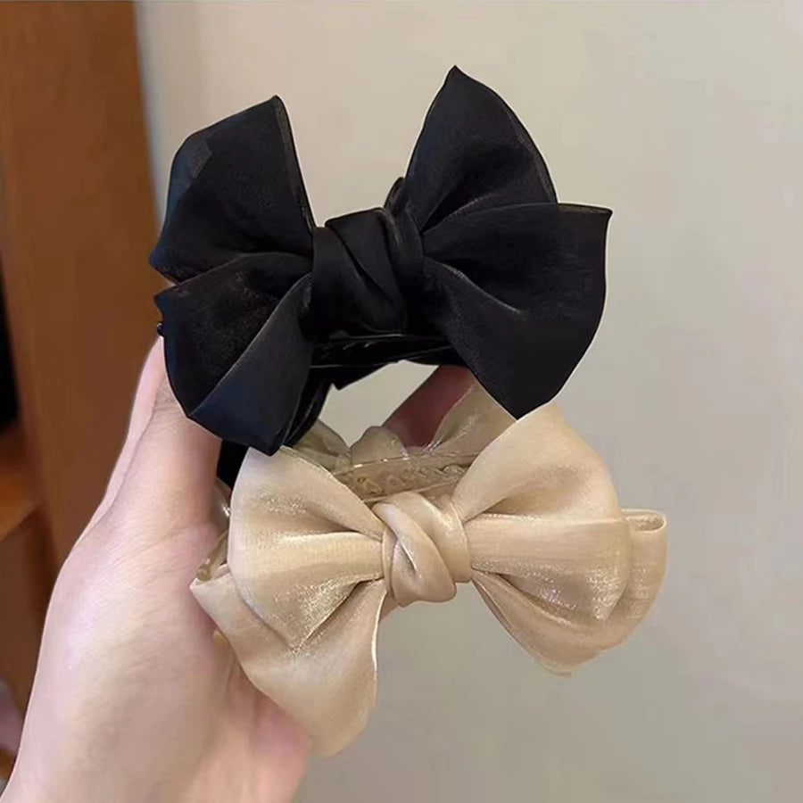 Elegant Bow Hair Clip for Women