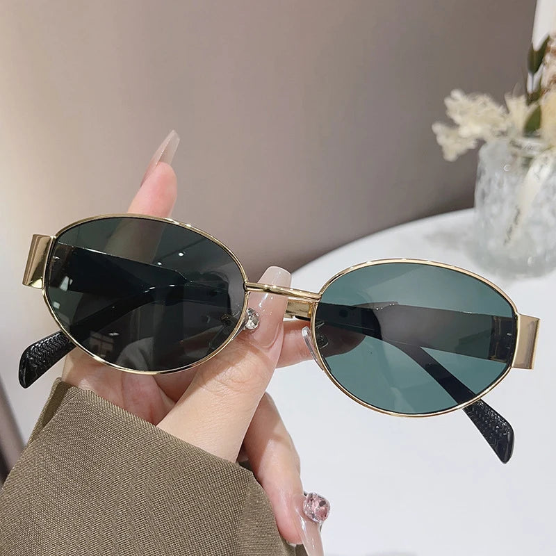 Trendy Oval Sunglasses