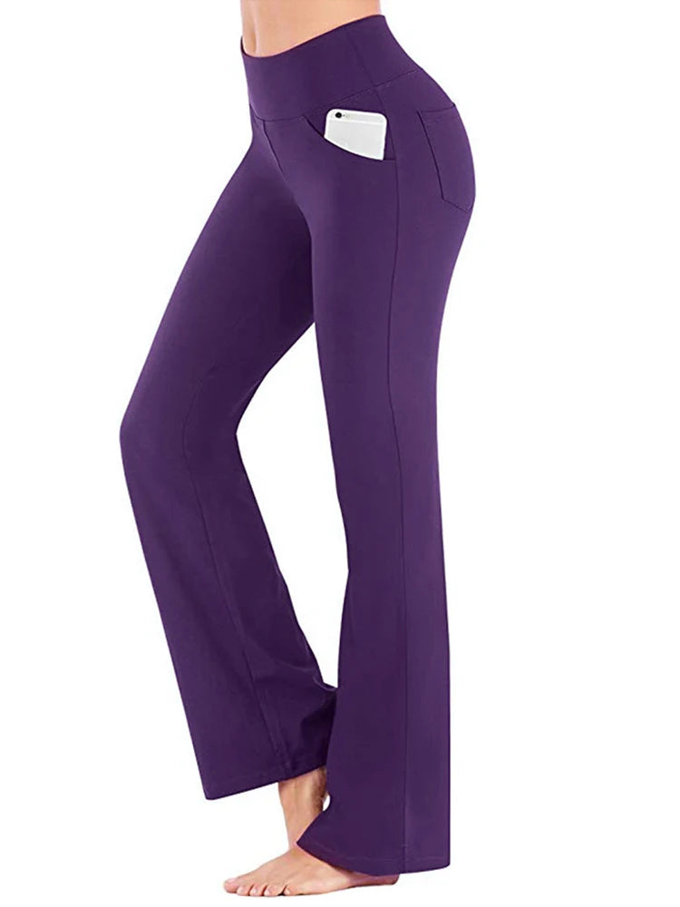 Elegant High-Waist Palazzo Pants