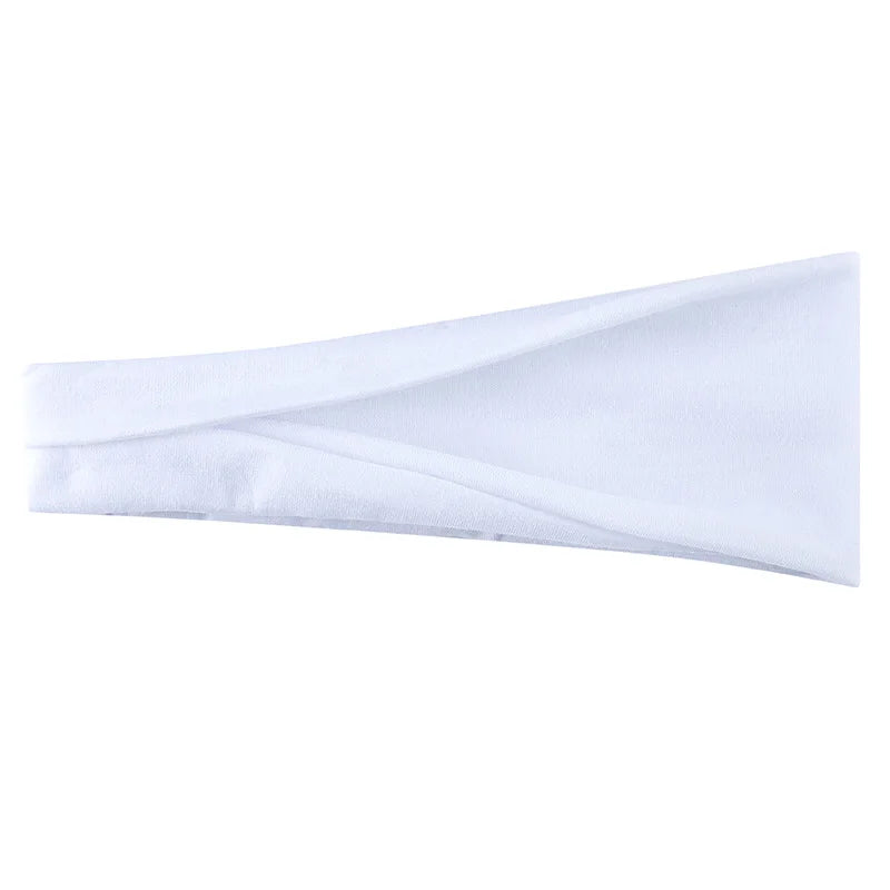 Solid Color Elastic Headband