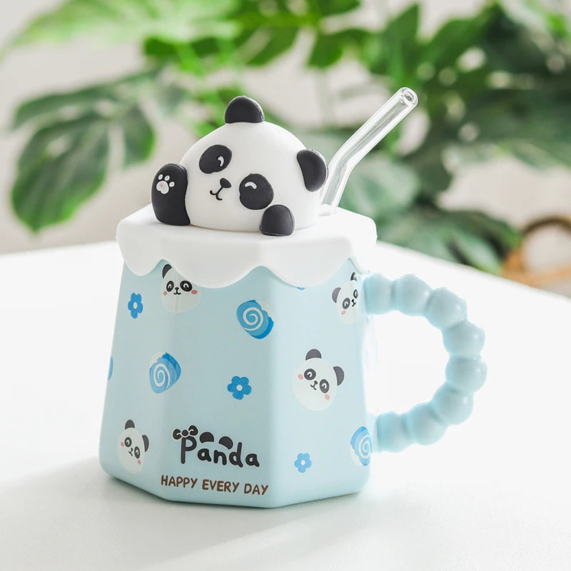 400ml Cartoon Ceramic Mug