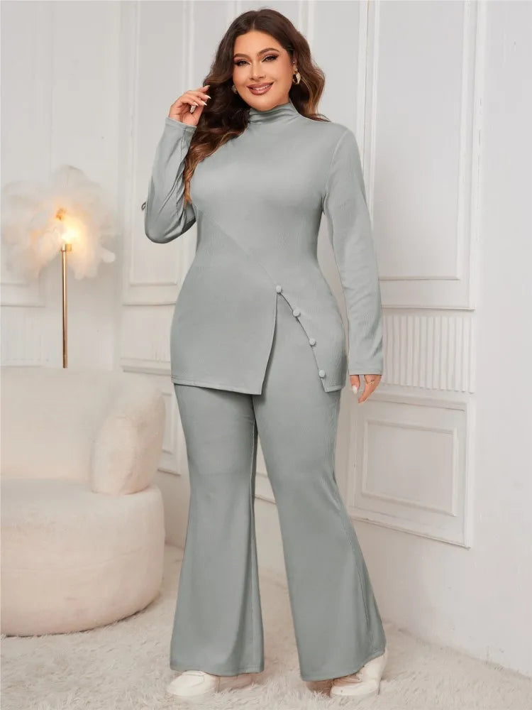 Plus Size Two-Piece Set