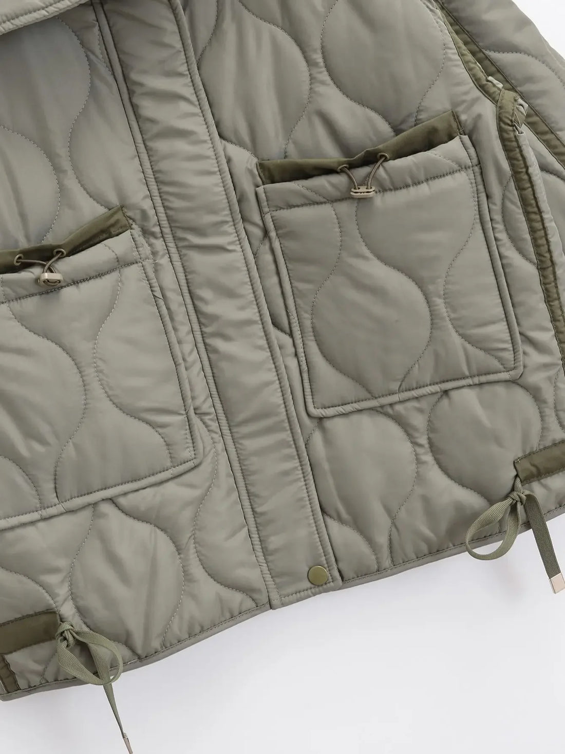 KAOPU ZA Quilted Padded Jacket