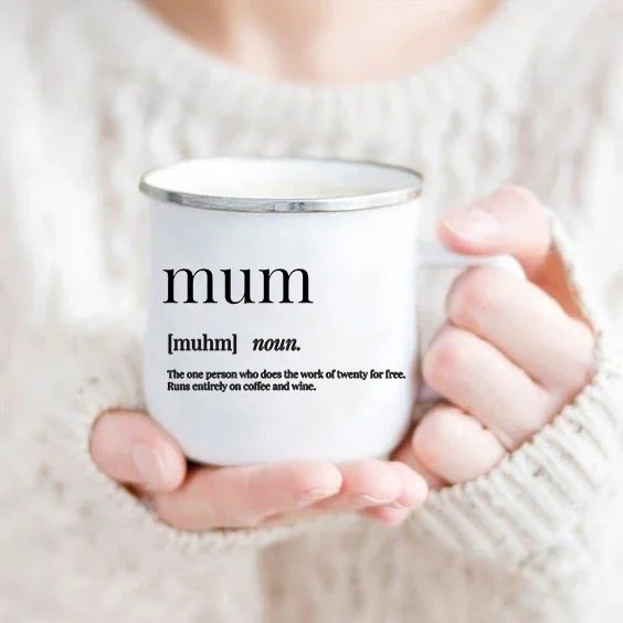 Best Mom Ever Enamel Mug