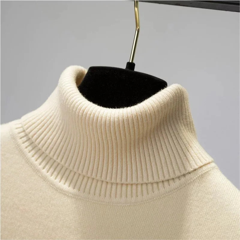 Elegant Turtleneck Winter Sweater