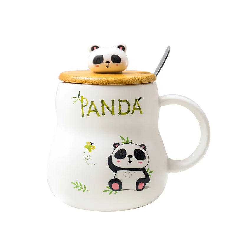 Cute Cartoon Panda Ceramic Mug