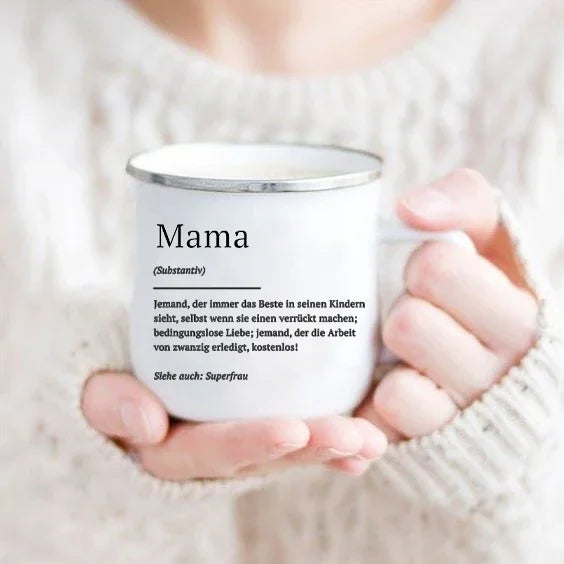 Best Mom Ever Enamel Mug