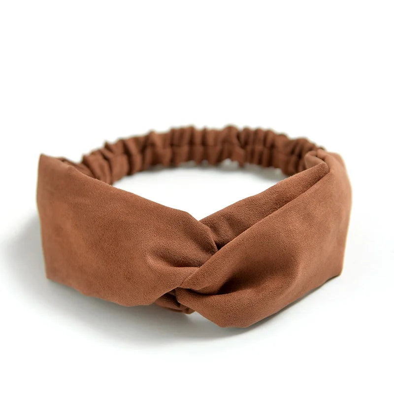 Soft Elastic Knotted Headband