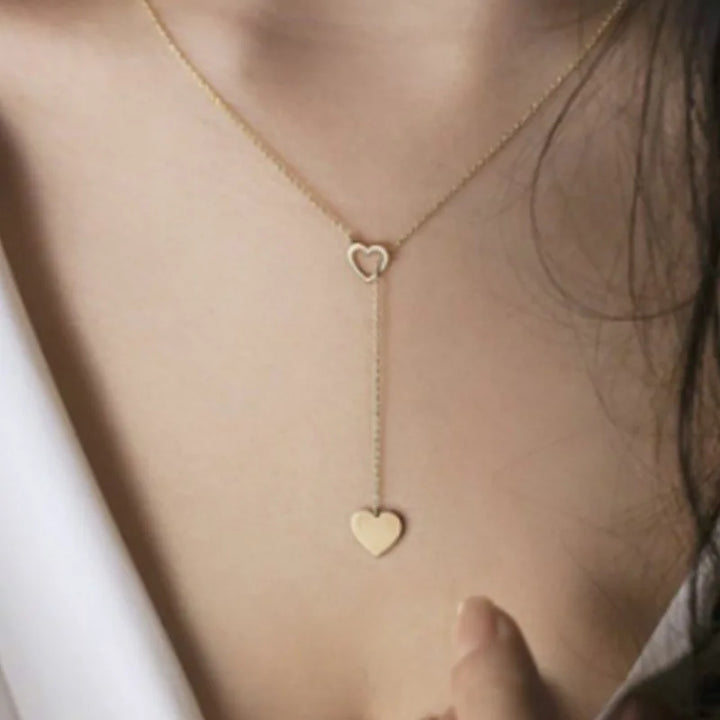 Heart-Shaped Clavicle Chain