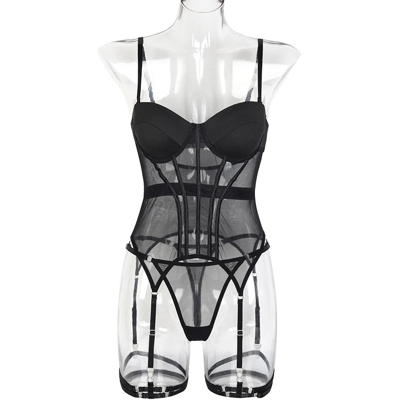 Luxury Mesh Lingerie Set