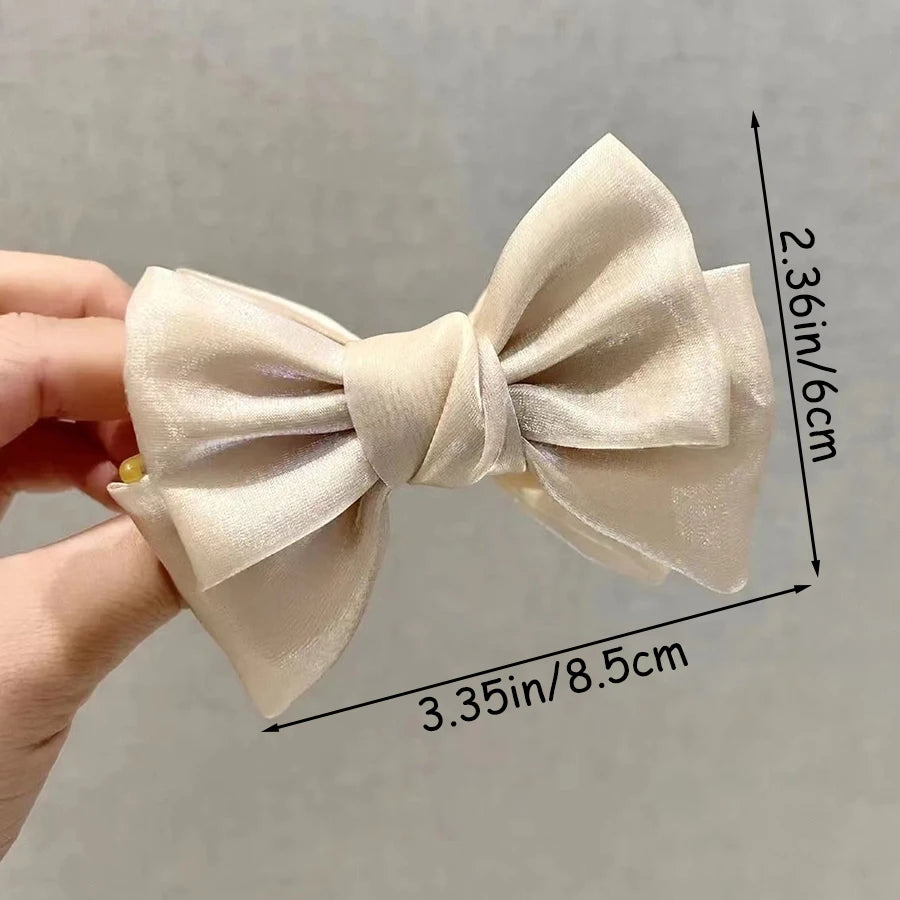 Elegant Bow Hair Clip for Women