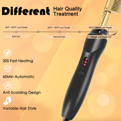 Electric Hair Straightening Comb